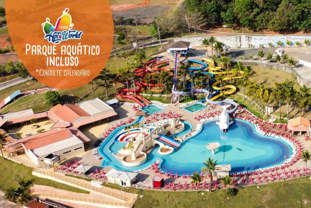 Cabana'S Hotel - Thermas Hot World Monte Siao Exterior photo